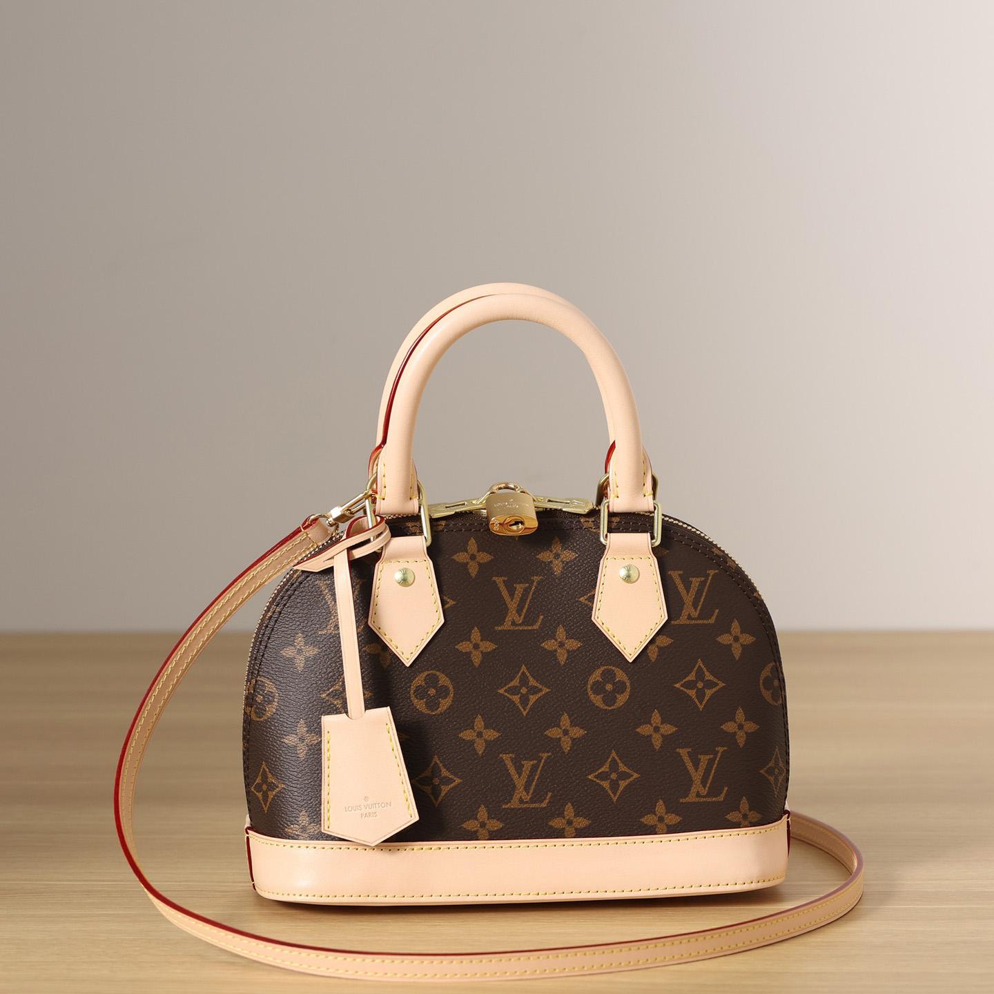 Louis Vuitton Alma BB Handbag (23.5-17.5-11.5cm)     M53152 - FashionPlug