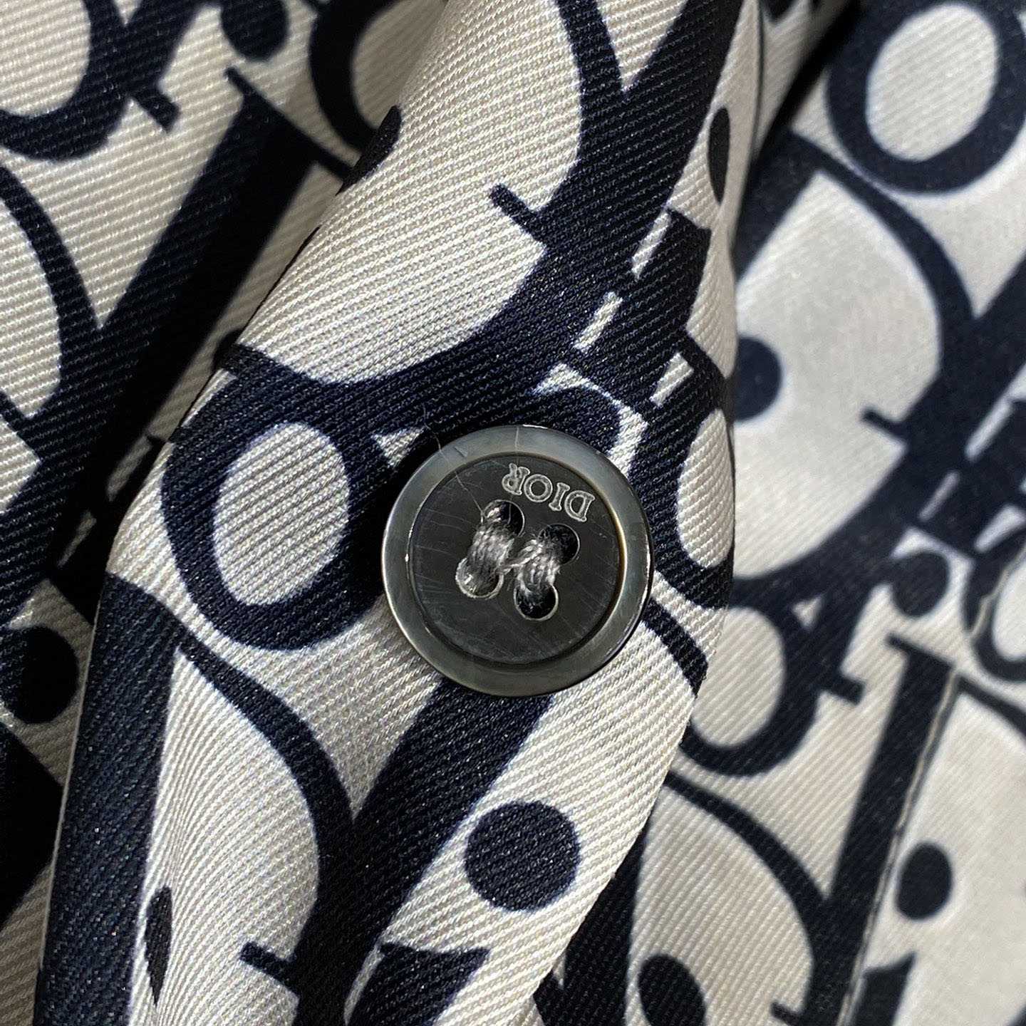 Dior Dior Oblique Short-Sleeved Shirt And Short - FashionPlug
