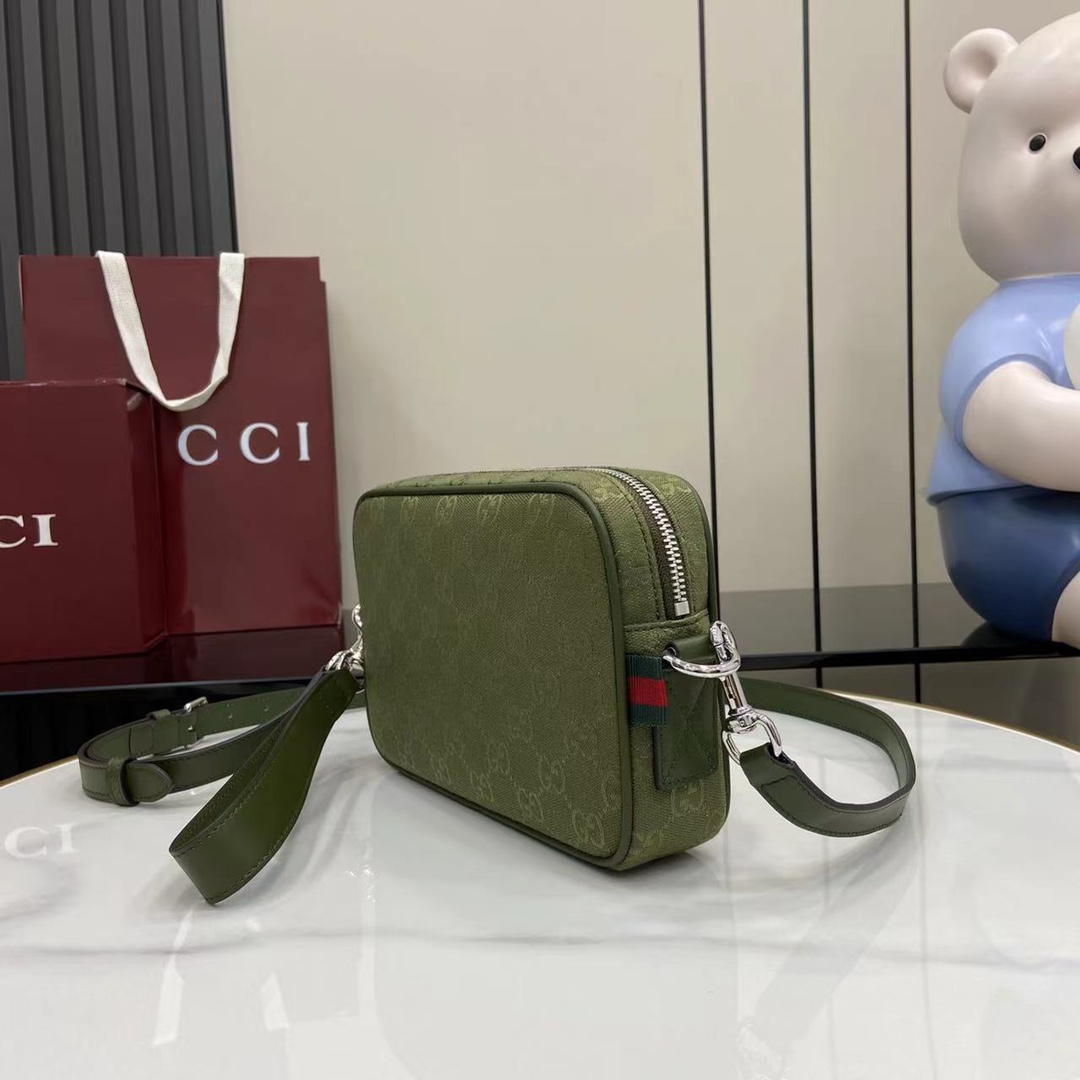 Gucci GG Canvas Small Crossbody Bag - FashionPlug