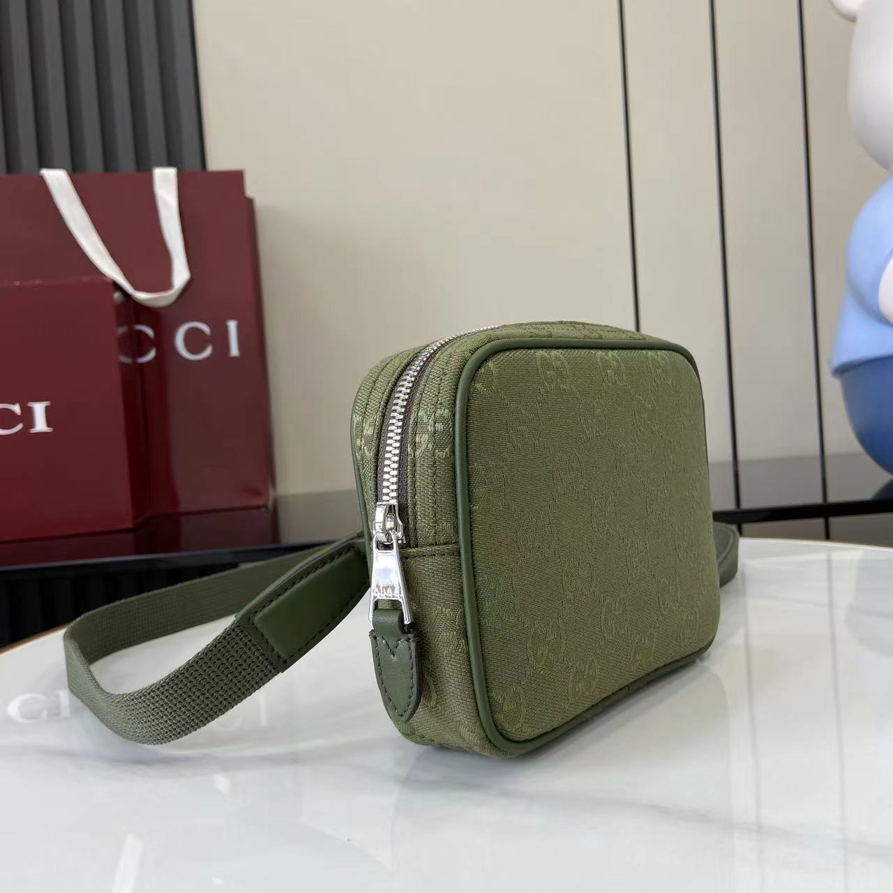 Gucci GG Canvas Mini Bag - FashionPlug