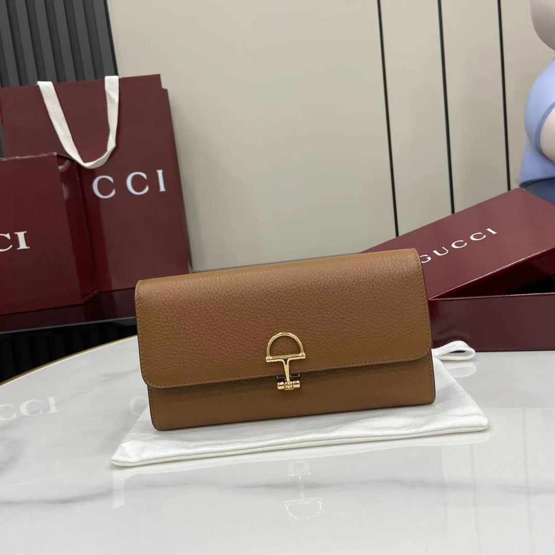Gucci Softbit Continental Wallet - FashionPlug