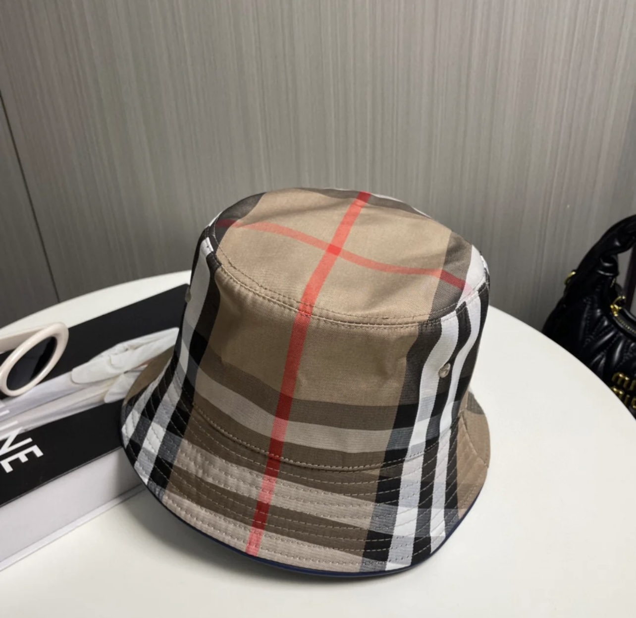 Burberry Bucket Hat - FashionPlug