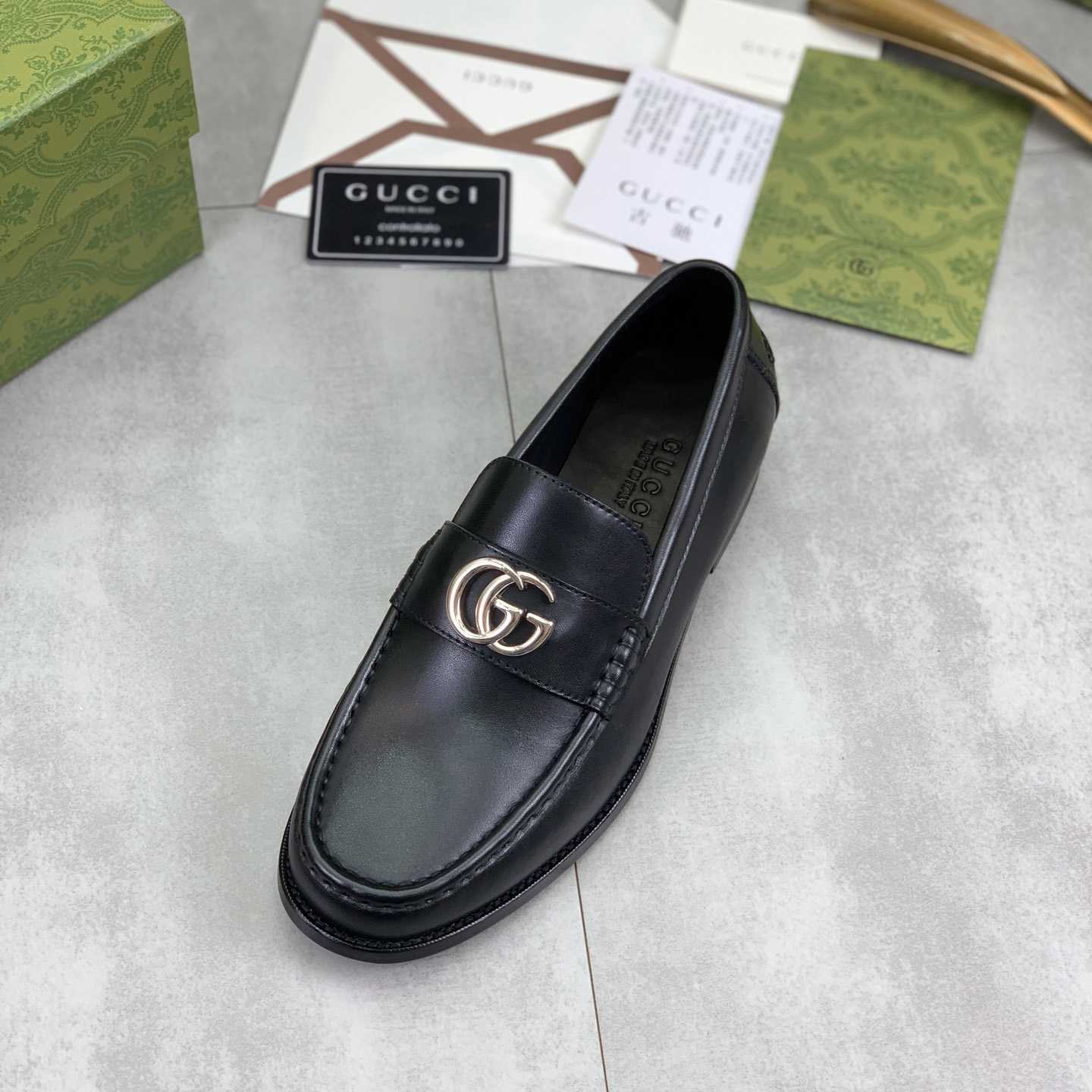 Gucci Loafer With Double G - FashionPlug