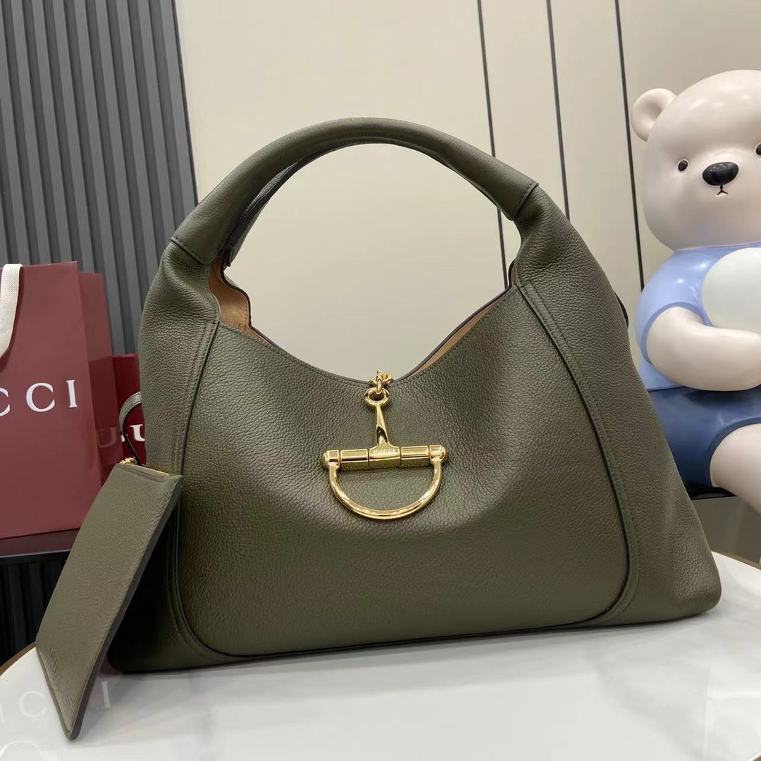 Gucci Softbit Maxi Shoulder Bag - FashionPlug