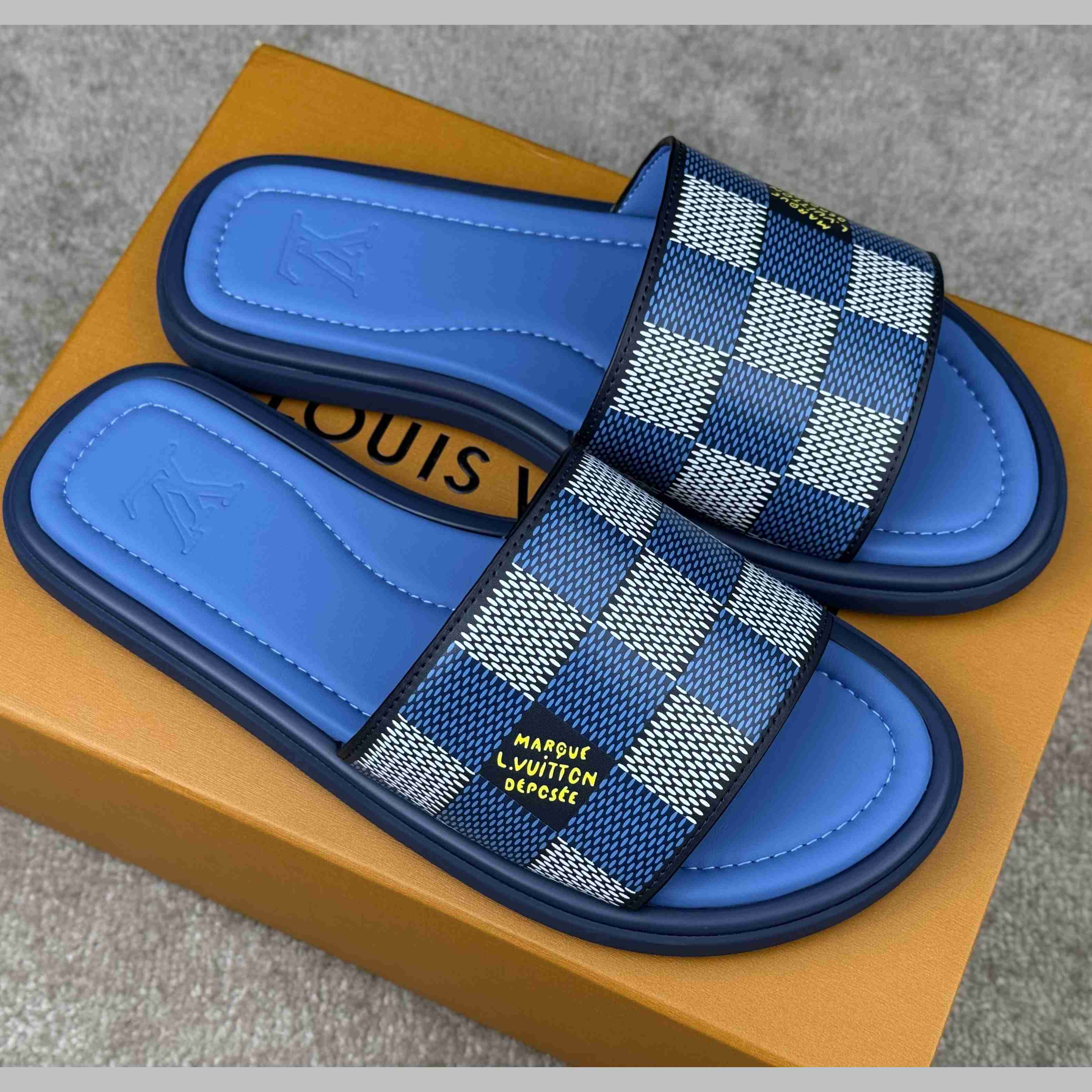 Louis Vuitton LV Venice Mule   - FashionPlug