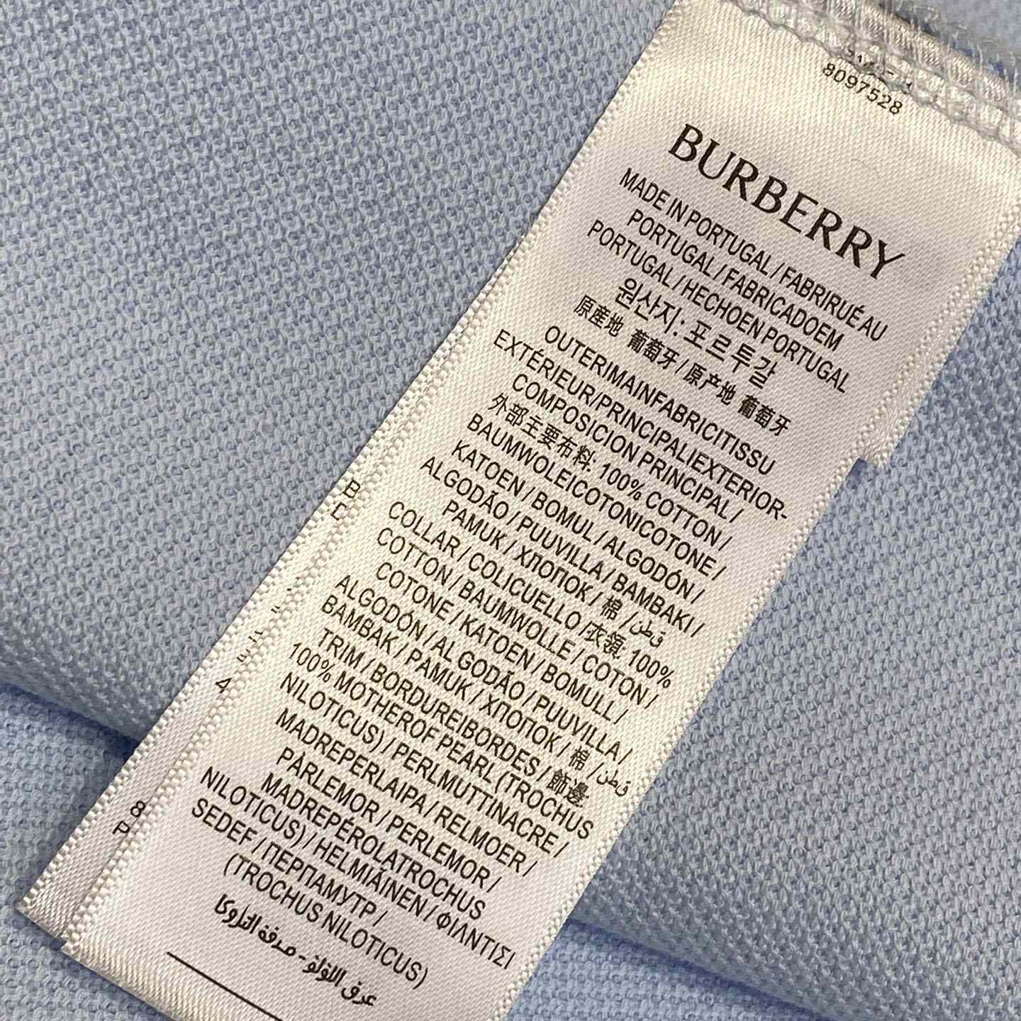 Burberry Cotton Polo Shirt - FashionPlug