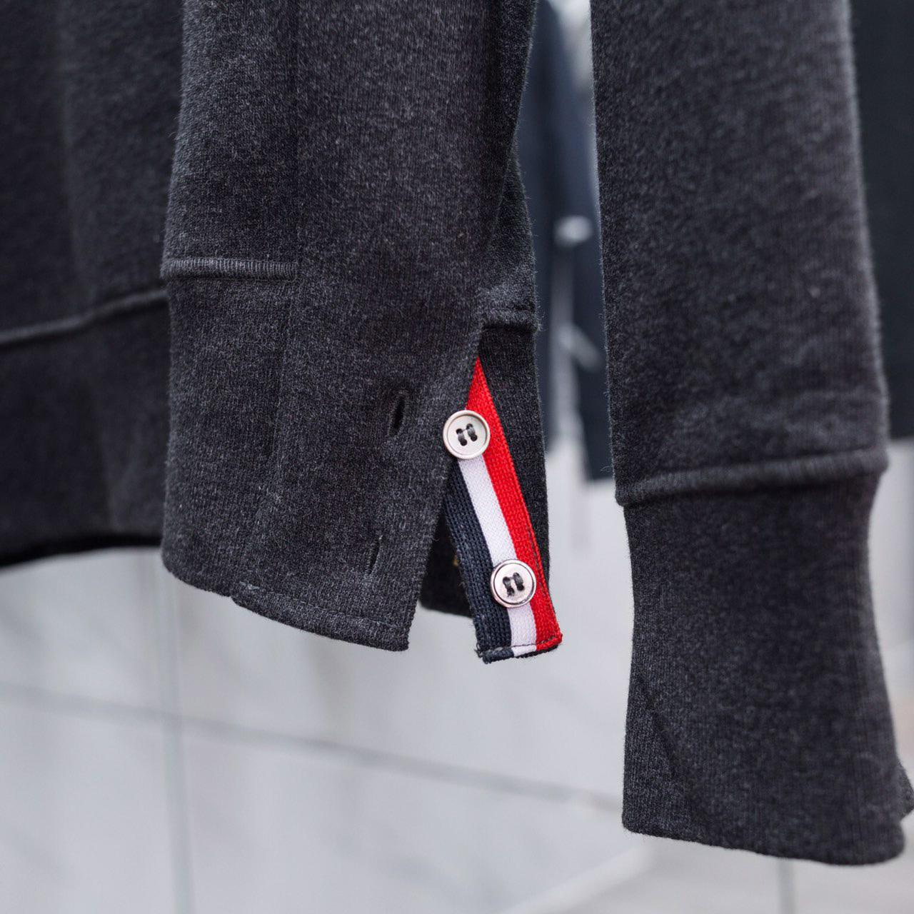 Thom Browne Stripe Sleeve Sweatshirt    TB22 - FashionPlug