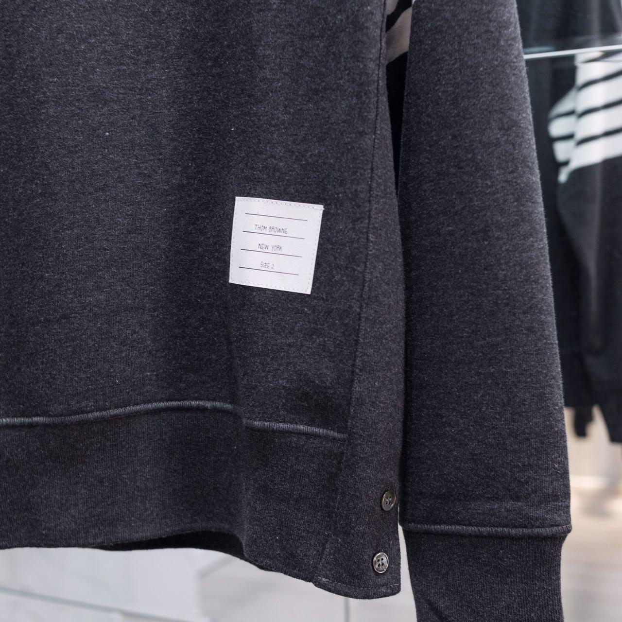 Thom Browne Stripe Sleeve Sweatshirt    TB22 - FashionPlug