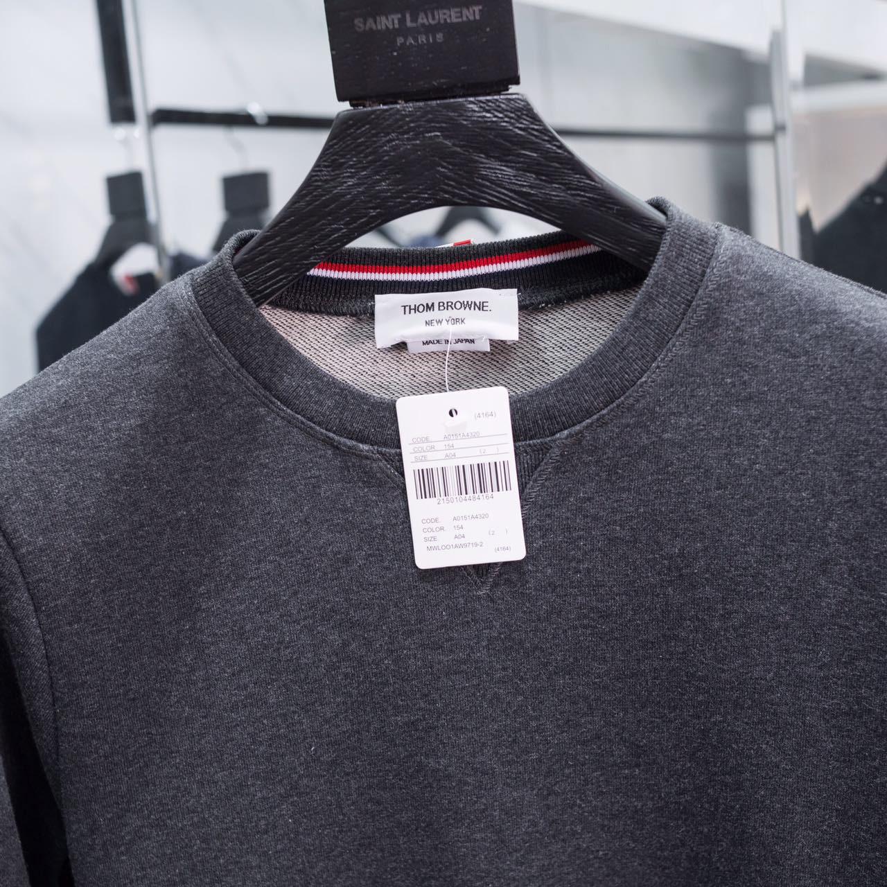 Thom Browne Stripe Sleeve Sweatshirt    TB22 - FashionPlug