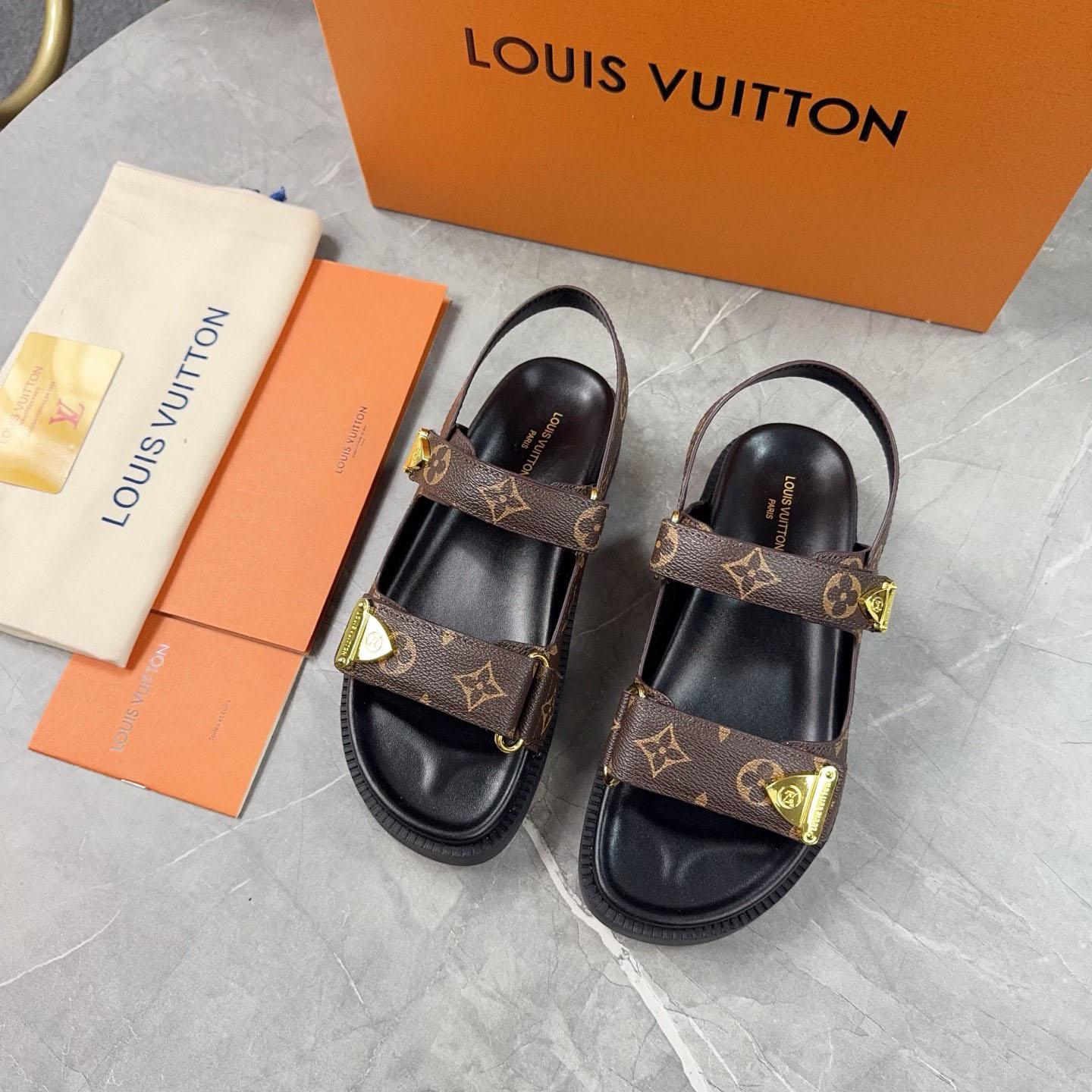 Louis Vuitton LV Sunset Comfort Sandal  1AHNWM - FashionPlug