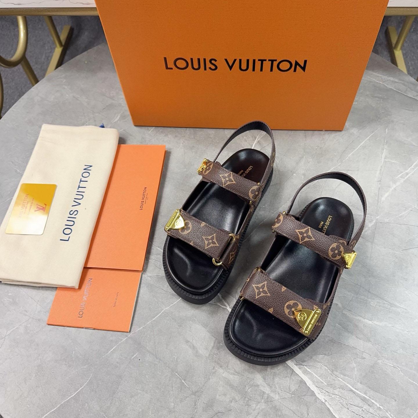 Louis Vuitton LV Sunset Comfort Sandal  1AHNWM - FashionPlug
