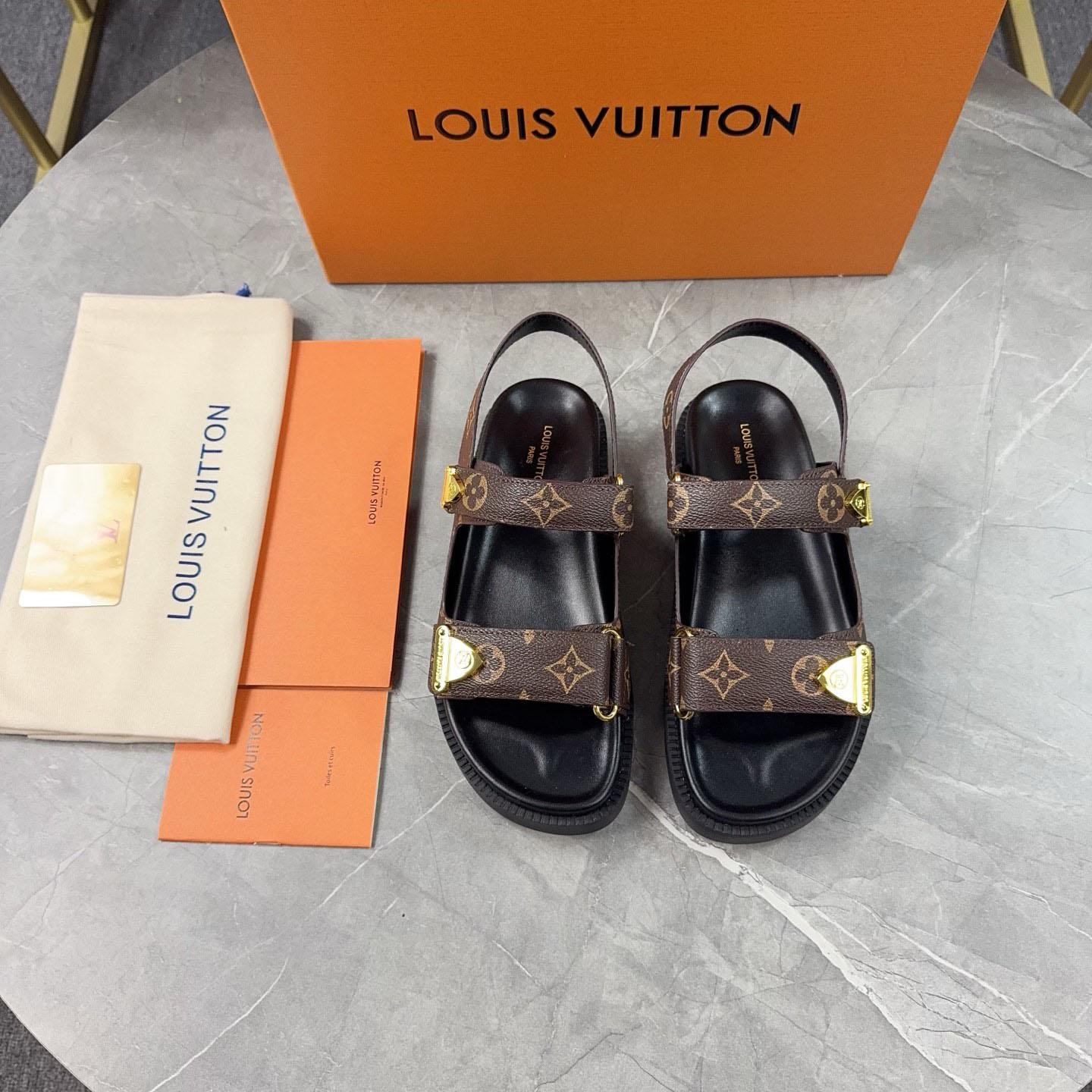 Louis Vuitton LV Sunset Comfort Sandal  1AHNWM - FashionPlug