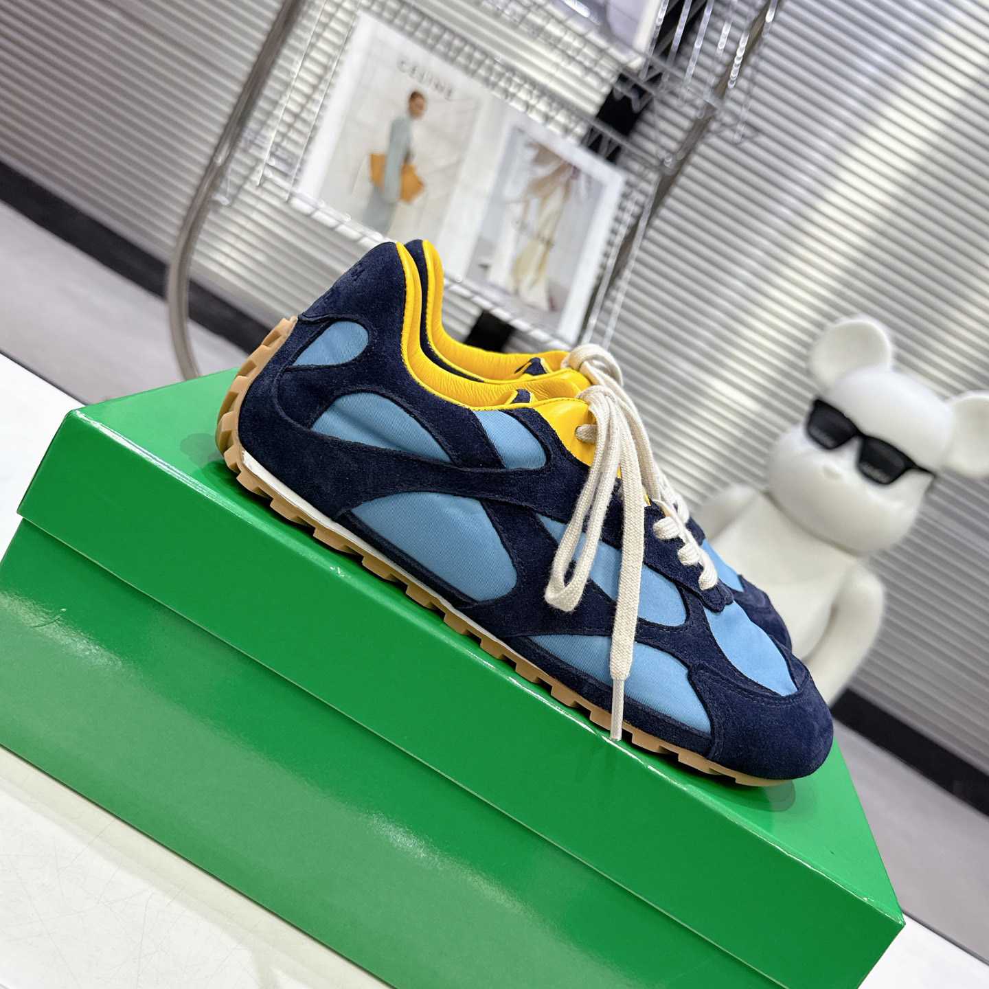 Bottega Veneta Orbit Flash Sneaker - FashionPlug