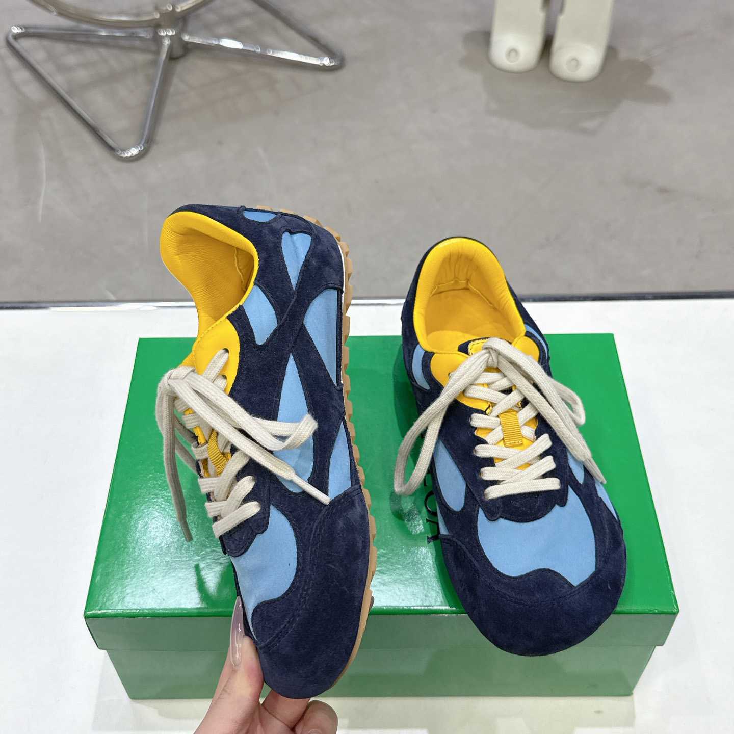 Bottega Veneta Orbit Flash Sneaker - FashionPlug
