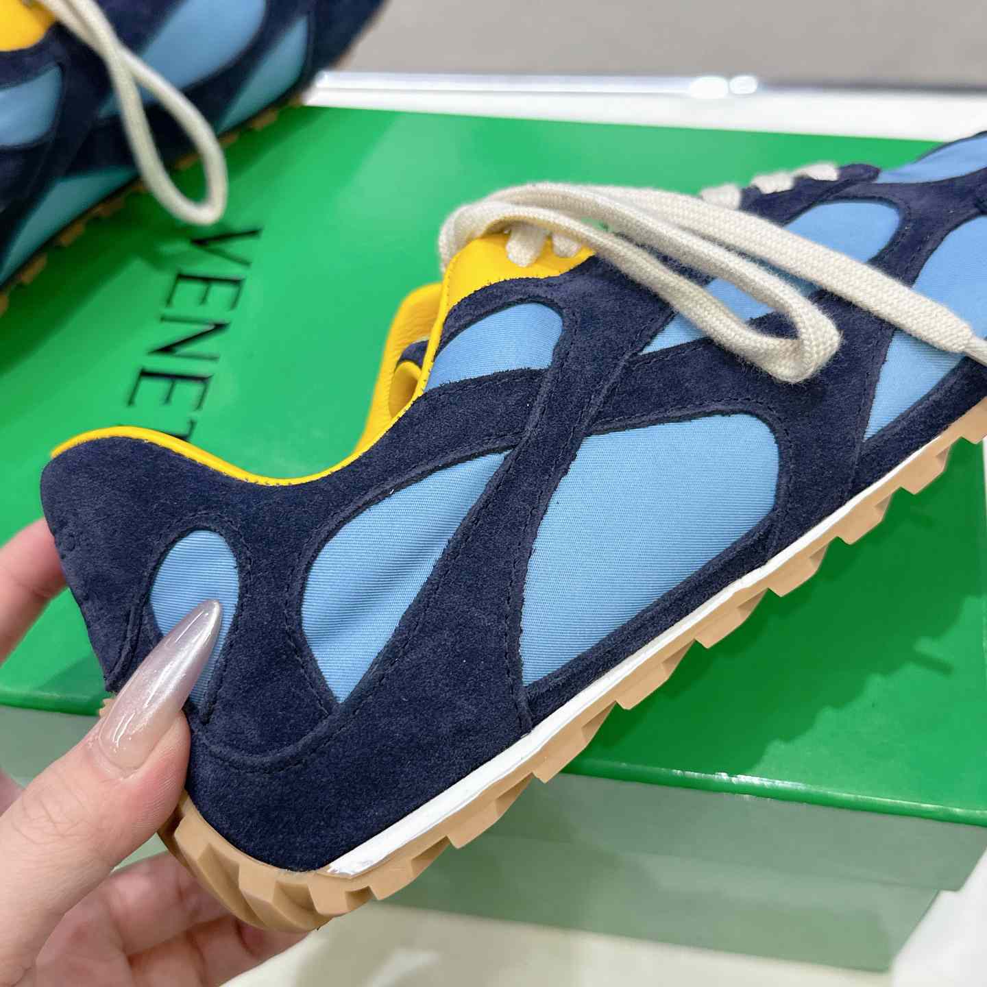 Bottega Veneta Orbit Flash Sneaker - FashionPlug