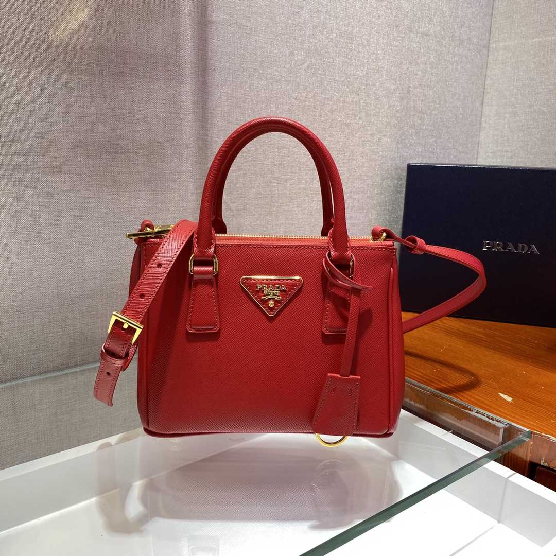 Prada Galleria Saffiano Leather Micro Bag - FashionPlug