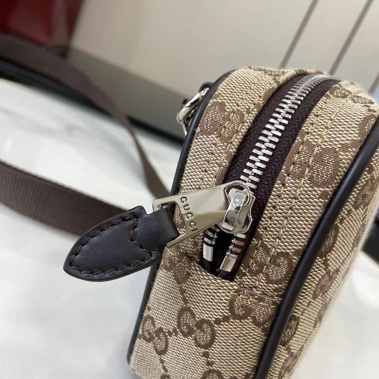 Gucci GG Canvas Mini Bag - FashionPlug