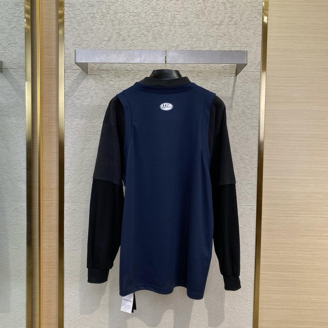 Balenciaga x Under Armour Layered T-Shirt - FashionPlug