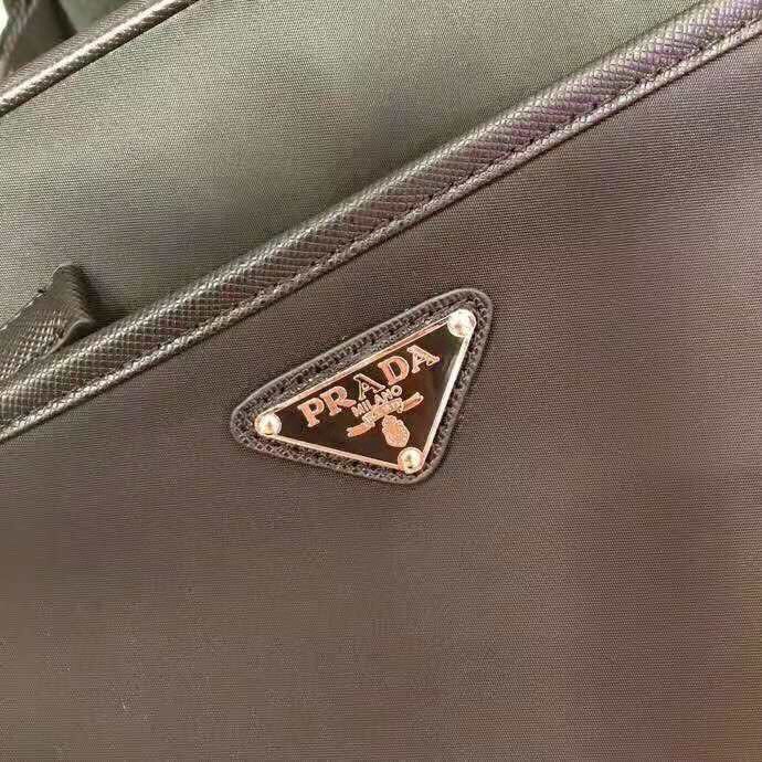 Prada Re-Nylon And Saffiano Shoulder Bag - FashionPlug