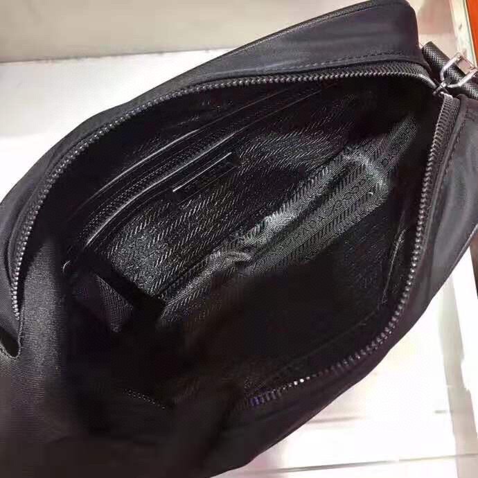 Prada Re-Nylon And Saffiano Shoulder Bag - FashionPlug