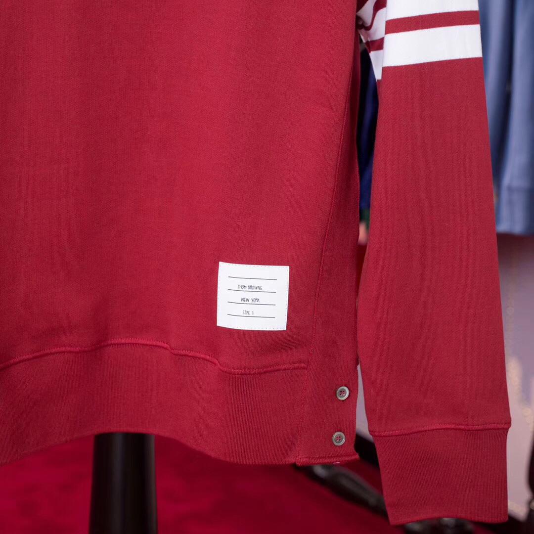 Thom Browne Stripe Sleeve Sweatshirt    TB22 - FashionPlug