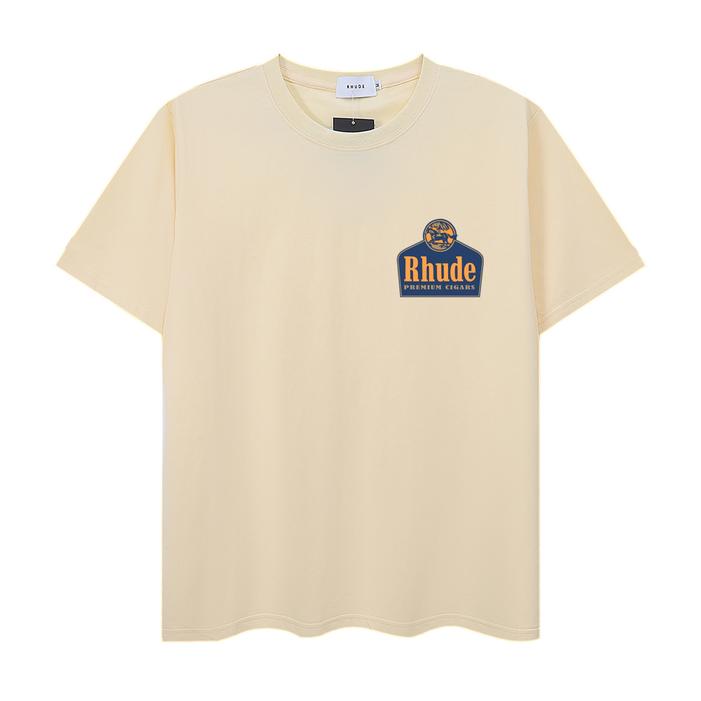 Rhude Grand Cru Tee 'Vintage White'  - FashionPlug