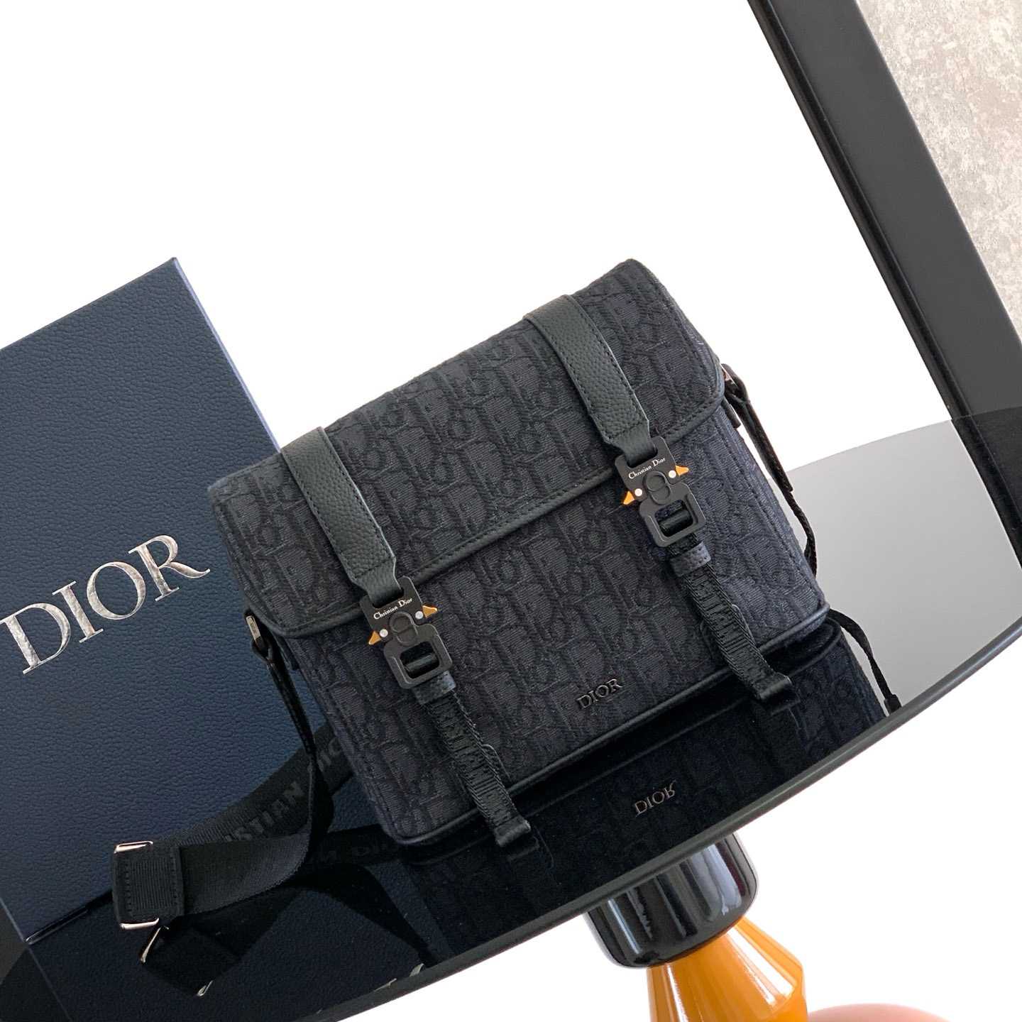 Dior Hit the Road Messenger Bag with Flap  - FashionPlug