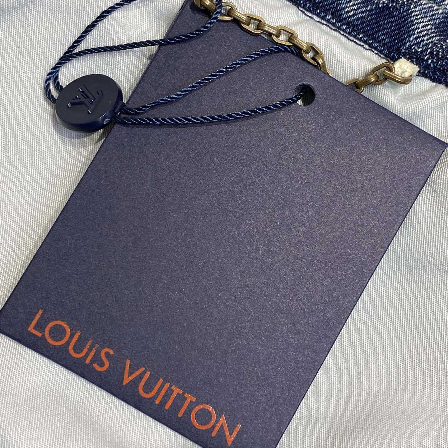 Louis Vuitton Monogram Denim Shirt - FashionPlug