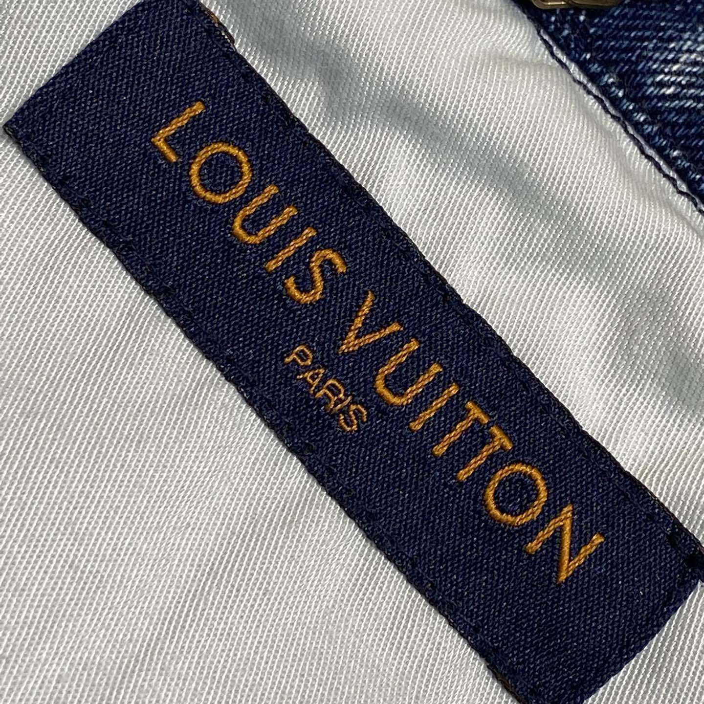 Louis Vuitton Monogram Denim Shirt - FashionPlug