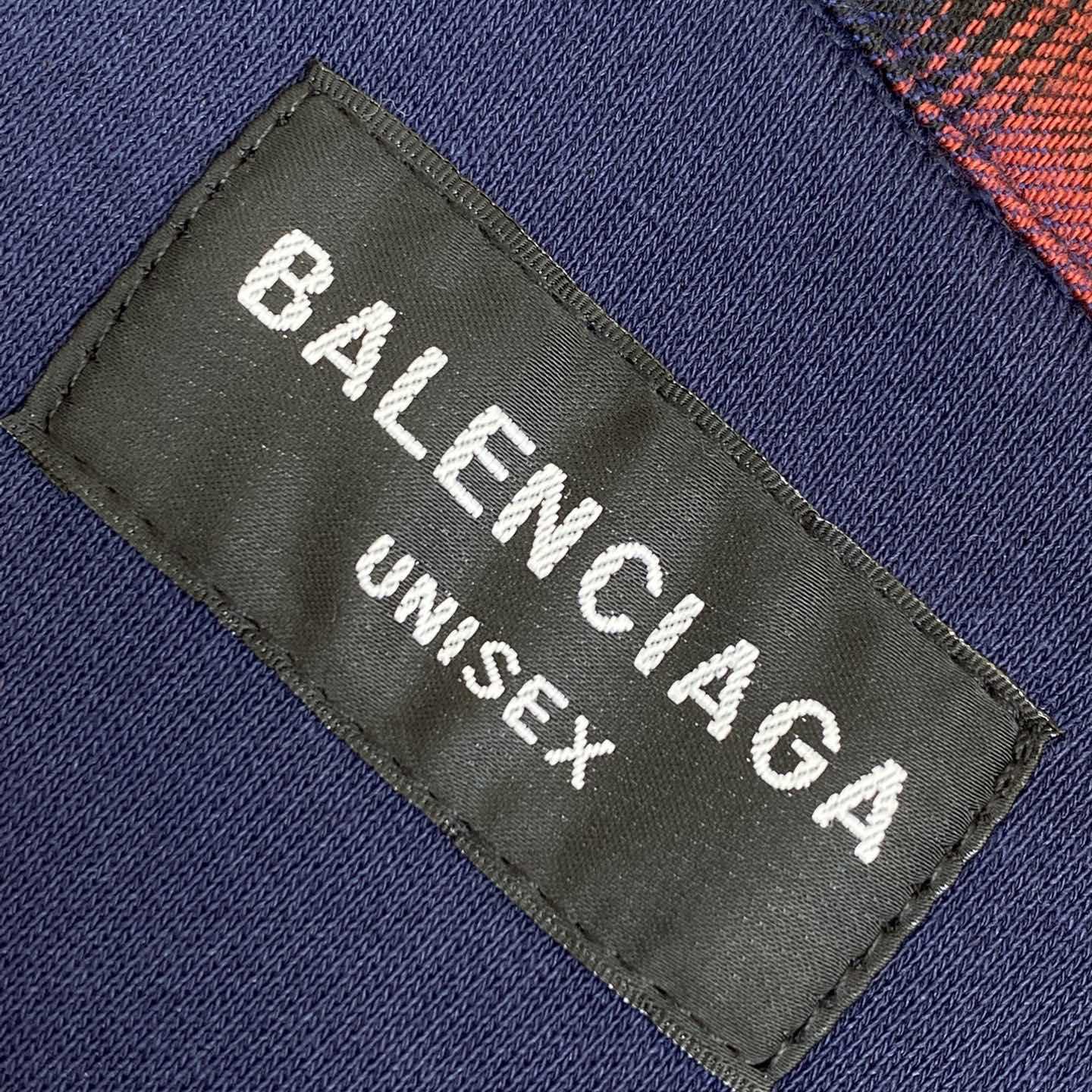 Balenciaga Check-print Lined Shirt - FashionPlug