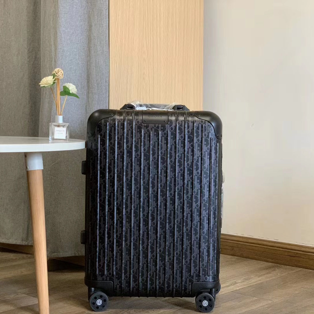 Dior Oblique Luggage - FashionPlug