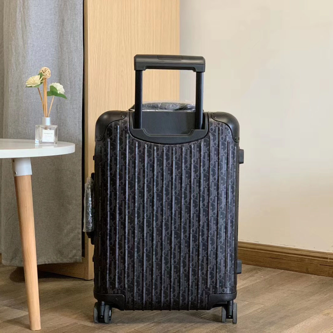 Dior Oblique Luggage - FashionPlug