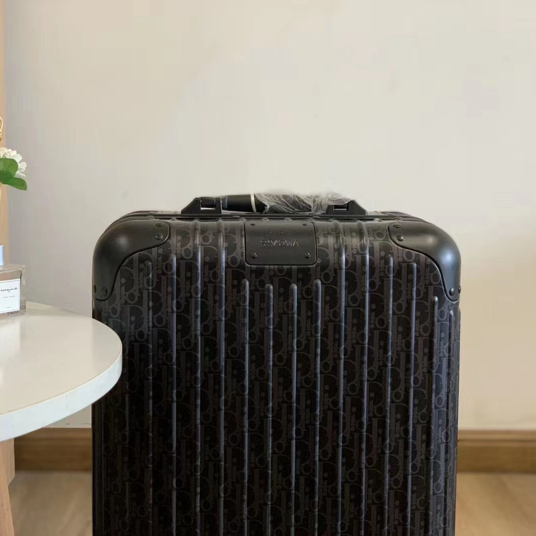 Dior Oblique Luggage - FashionPlug