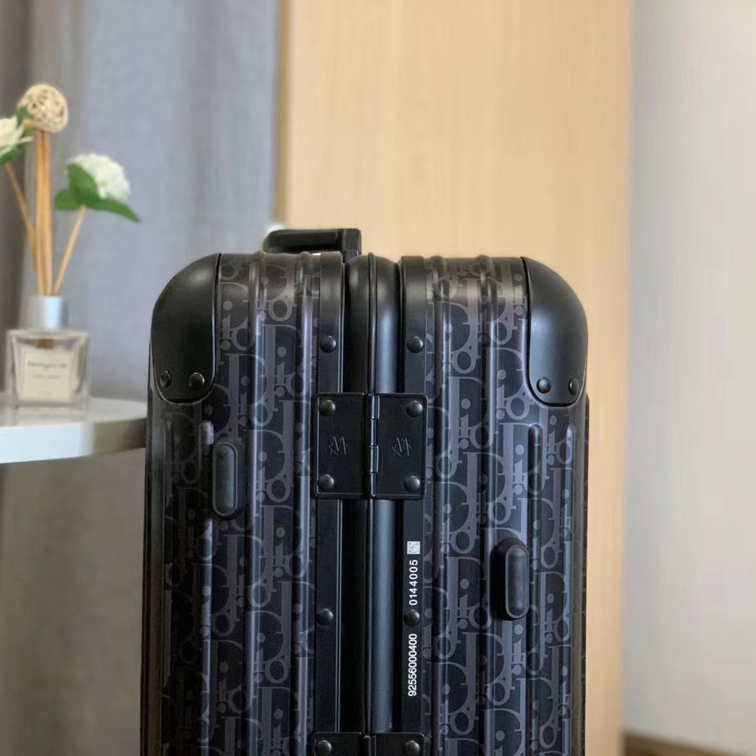 Dior Oblique Luggage - FashionPlug
