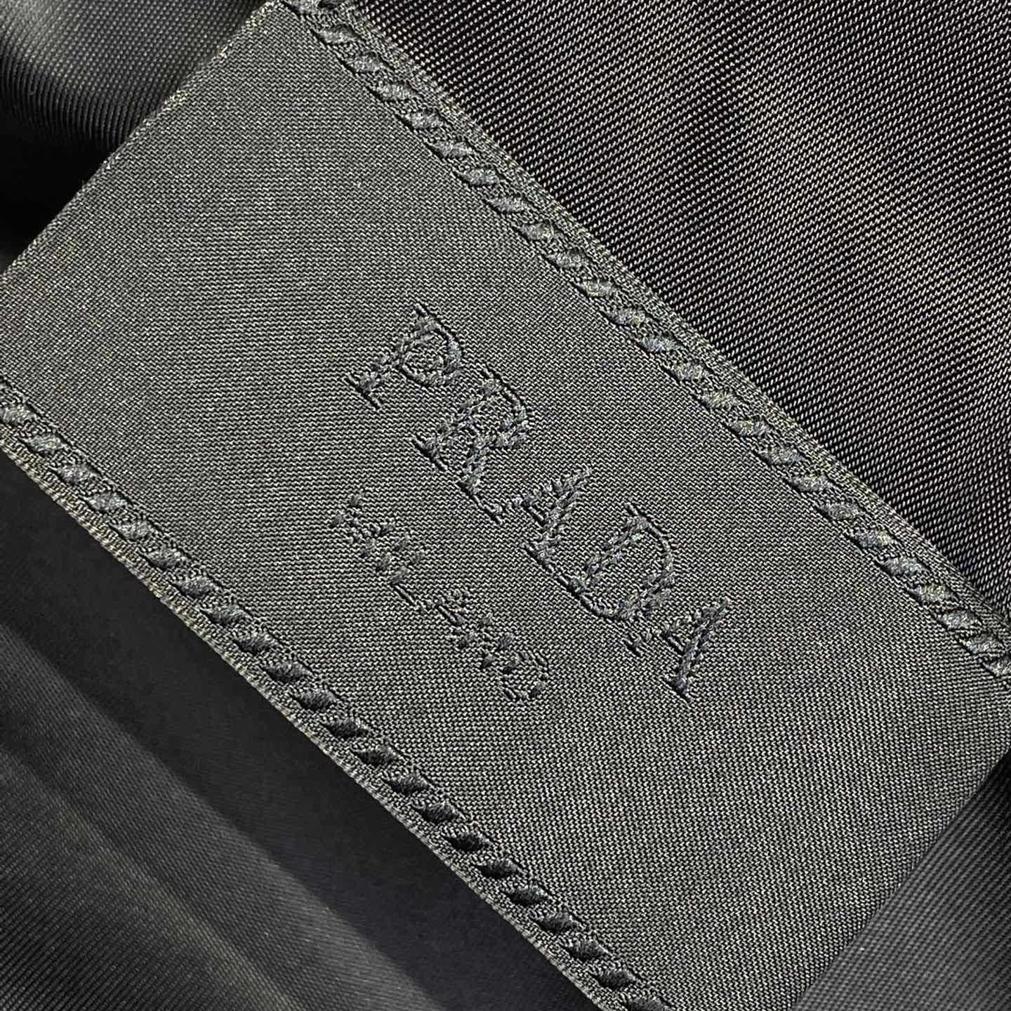 Prada Black Re-nylon Short-sleeved Shirt  - FashionPlug