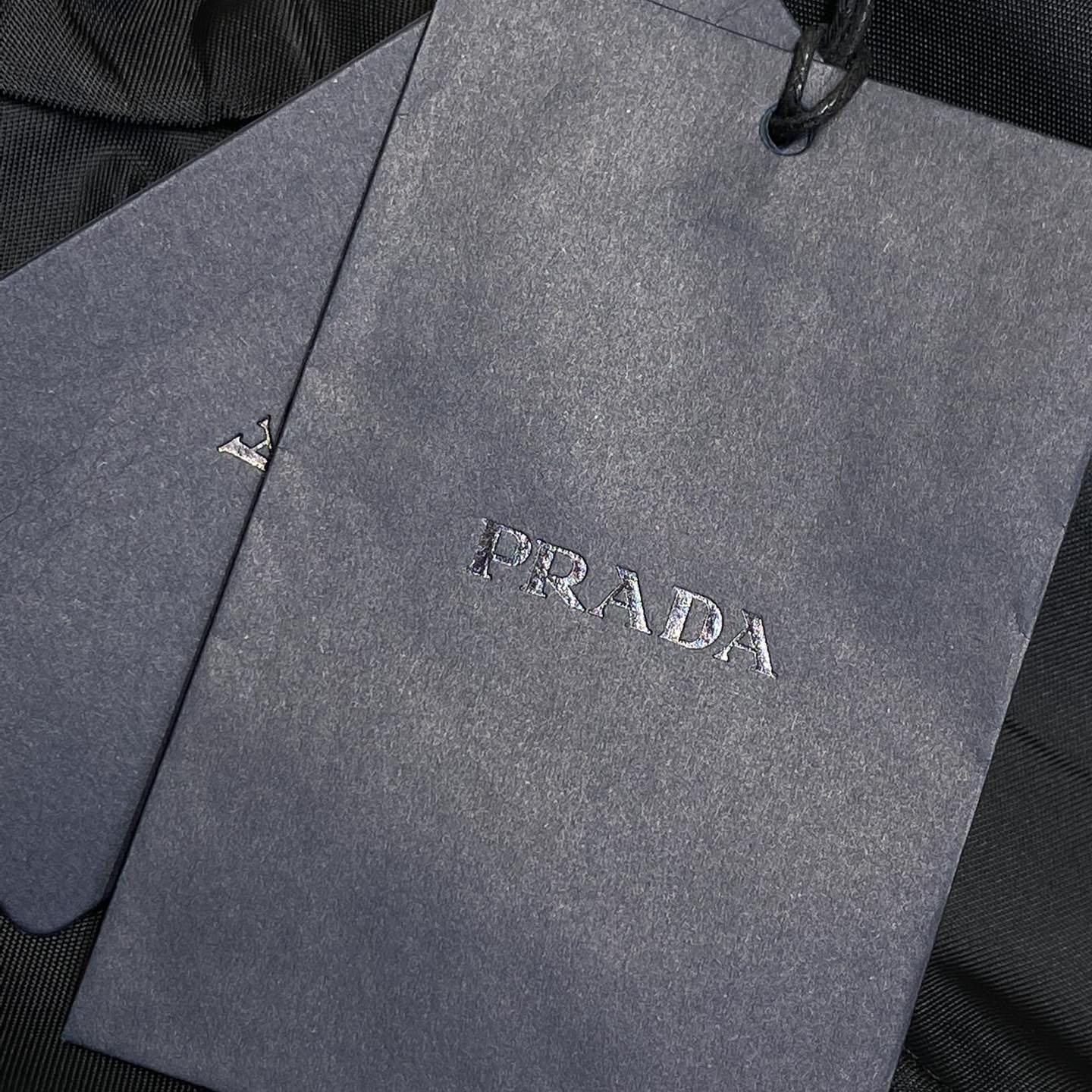 Prada Black Re-nylon Short-sleeved Shirt  - FashionPlug