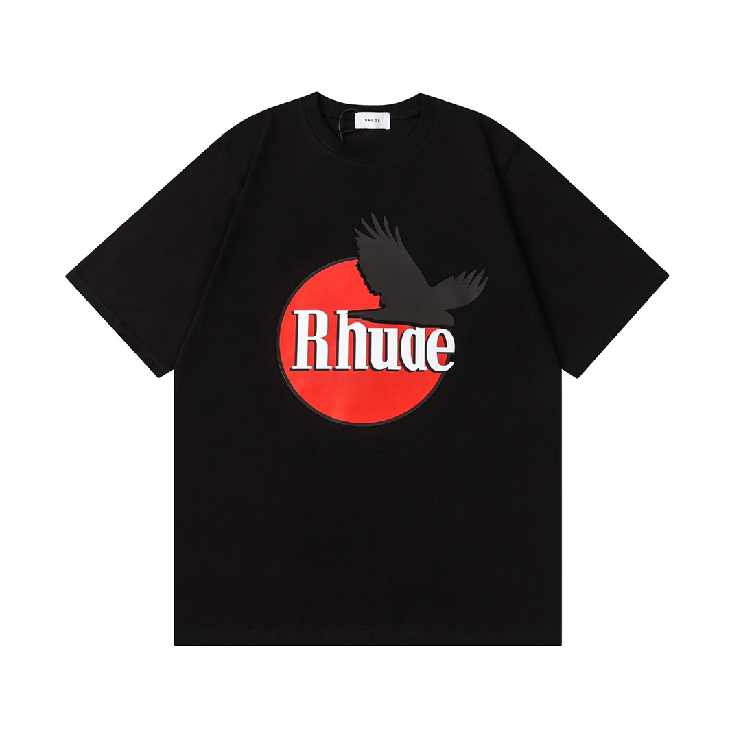 Rhude Eagle Logo Tee  - FashionPlug