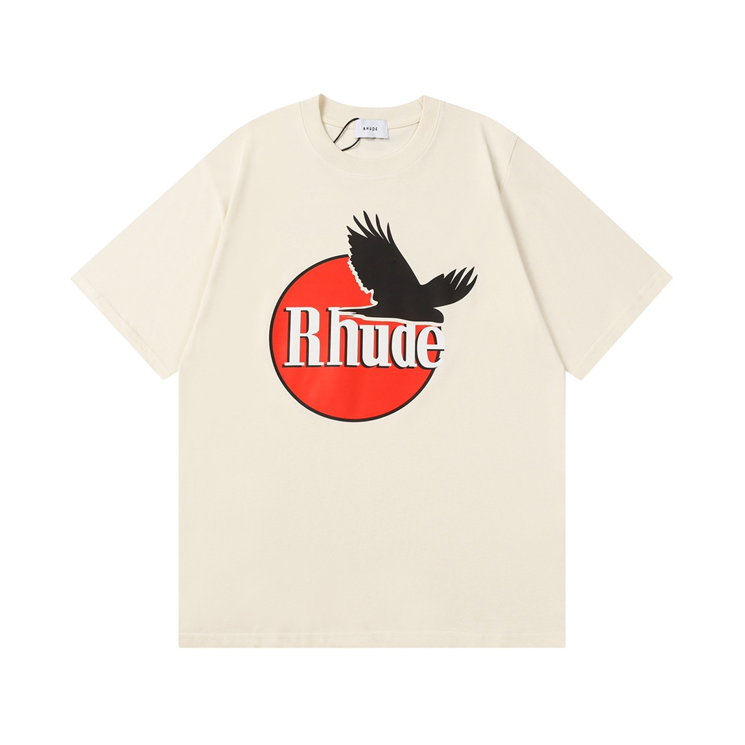Rhude Eagle Logo Tee  - FashionPlug