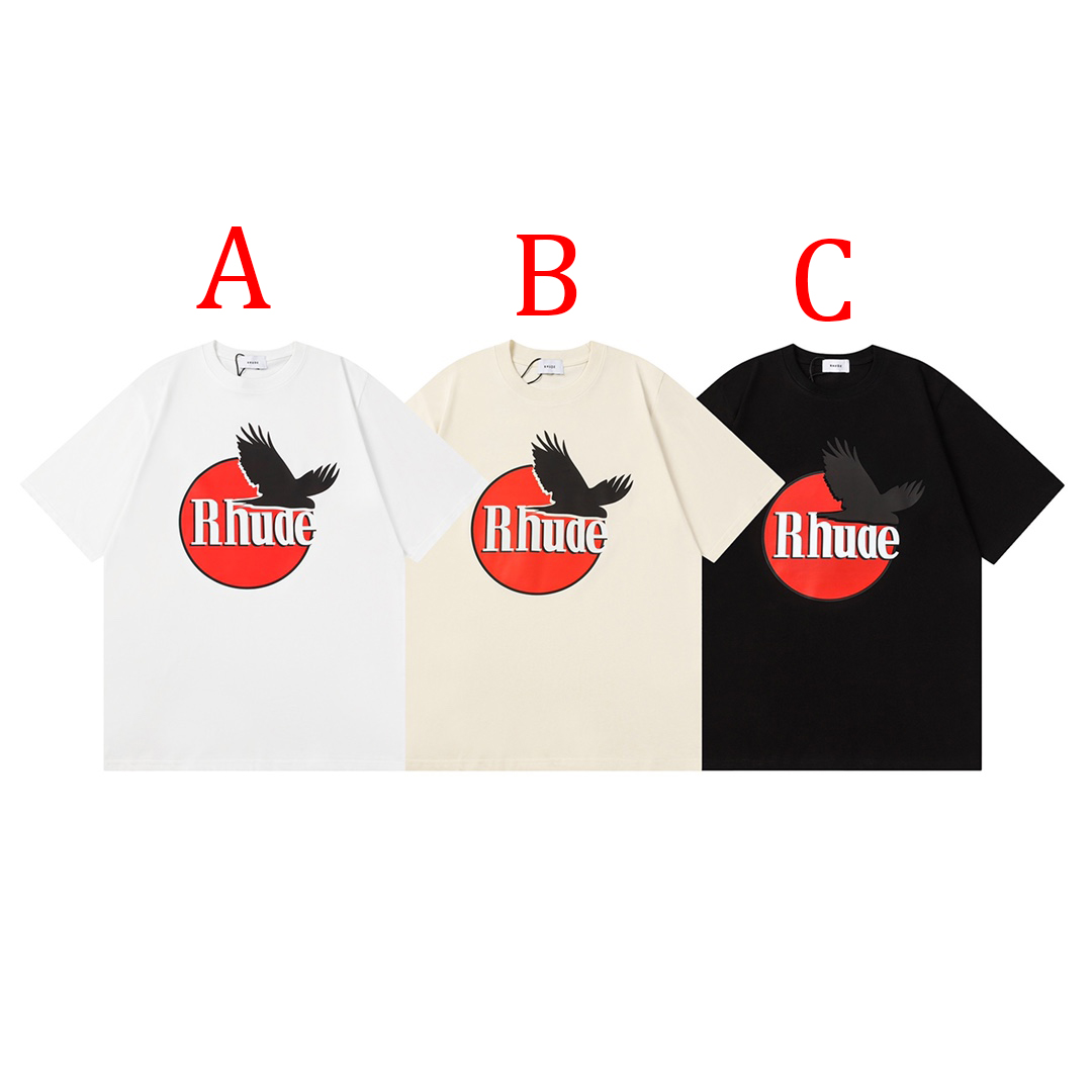 Rhude Eagle Logo Tee  - FashionPlug