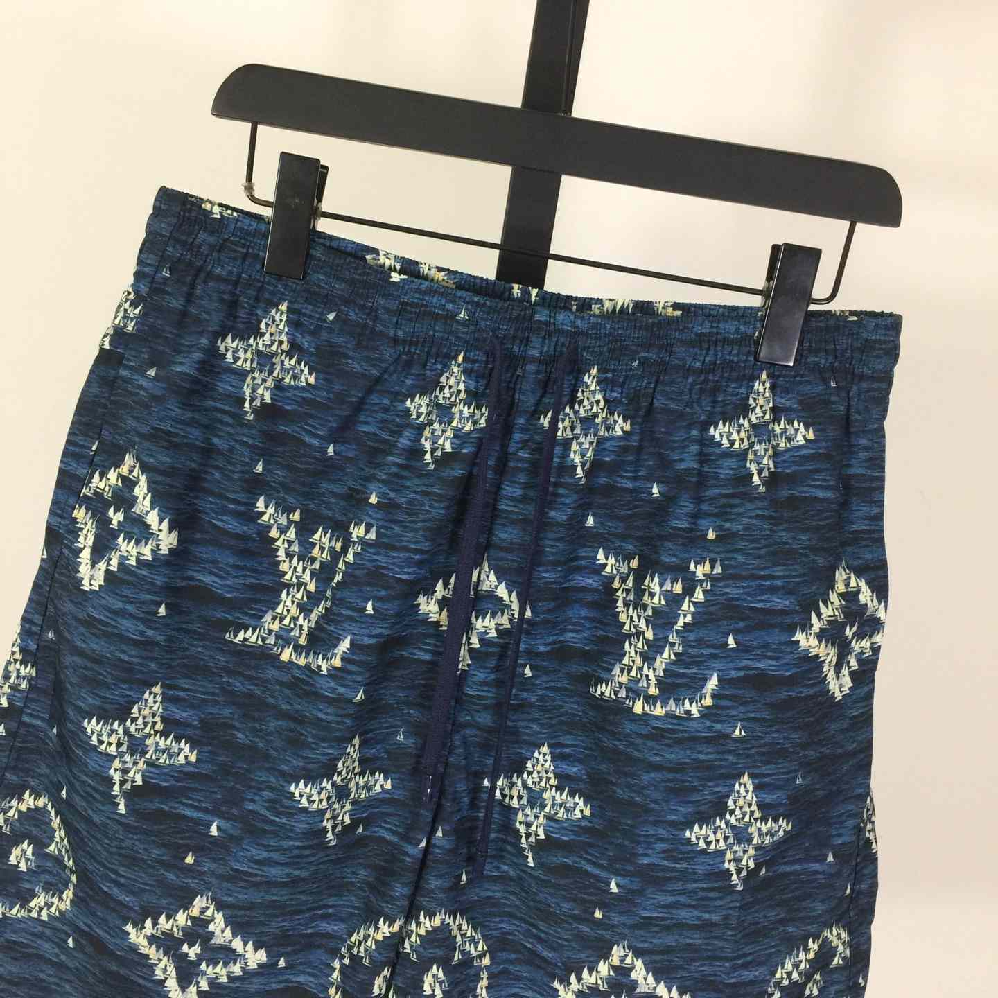 Louis Vuitton Printed Monogram Swim Shorts   1AHVZA - FashionPlug
