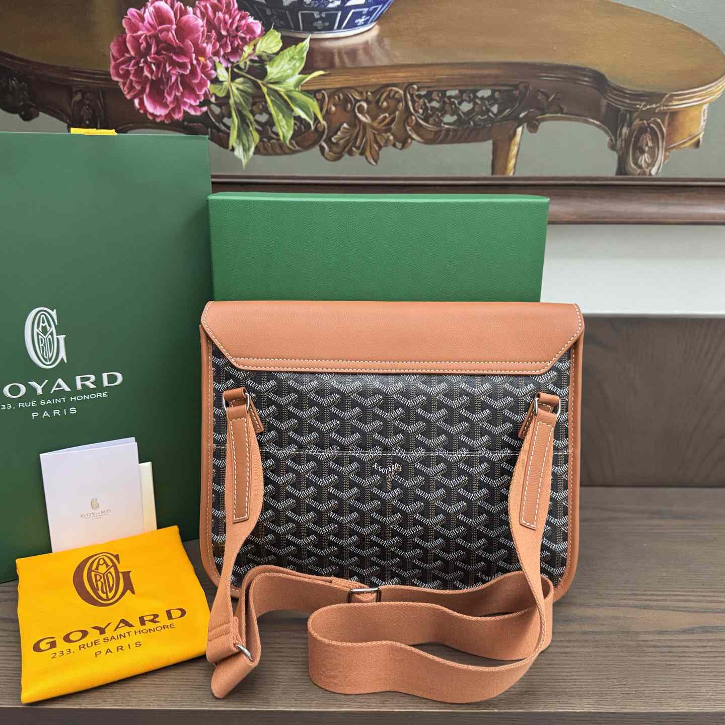 Goyard Coursier Messenger Bag - FashionPlug