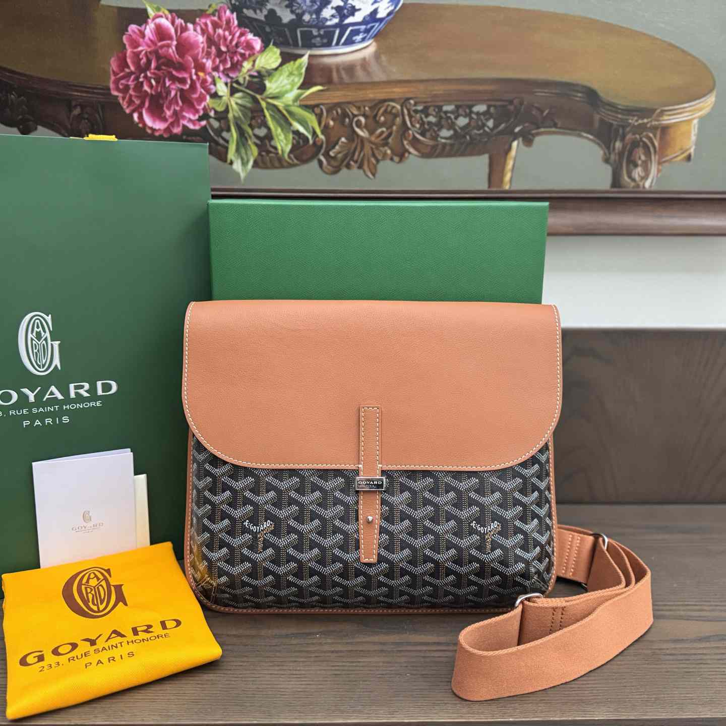 Goyard Coursier Messenger Bag - FashionPlug
