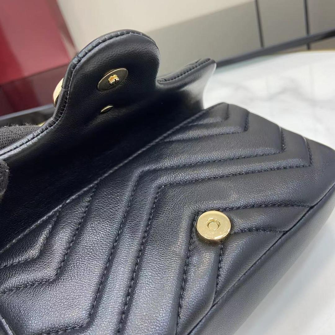 Gucci GG Marmont Mini Shoulder Bag - FashionPlug
