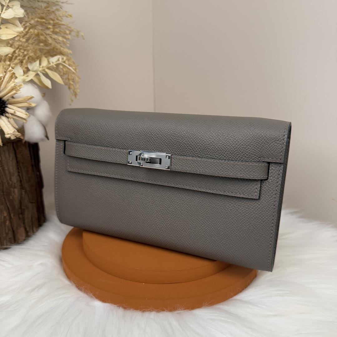 Hermes Kelly Classique To Go Wallet - FashionPlug