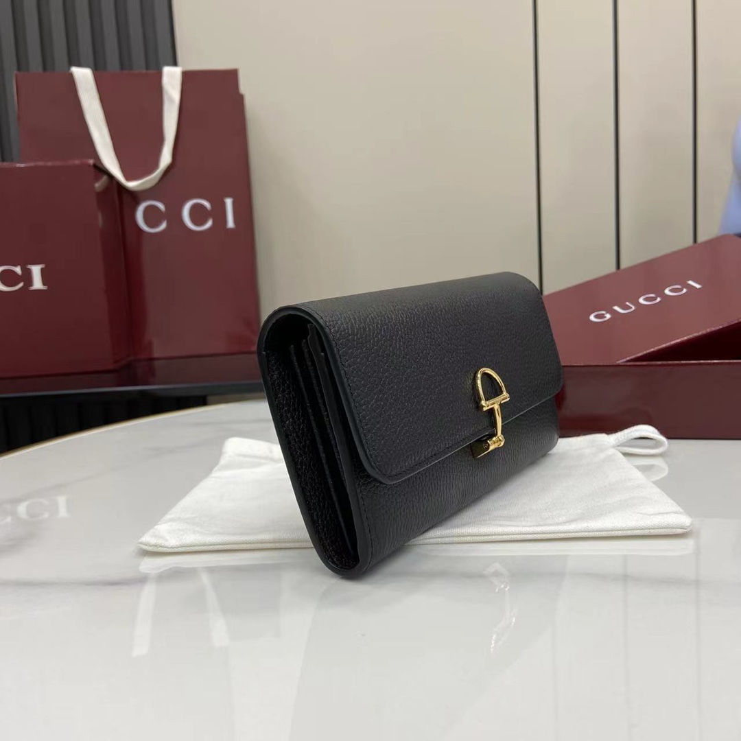 Gucci Softbit Continental Wallet - FashionPlug