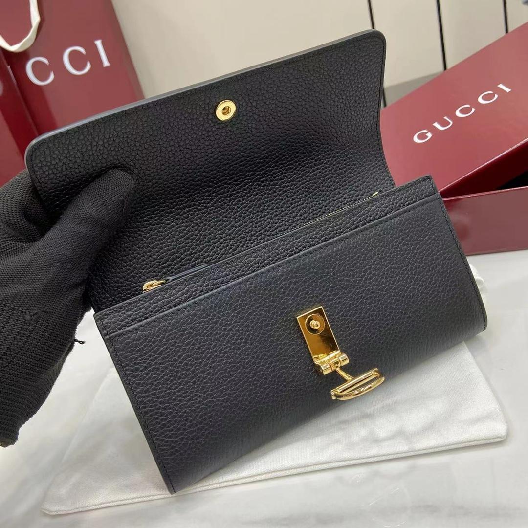 Gucci Softbit Continental Wallet - FashionPlug