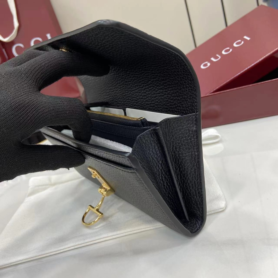 Gucci Softbit Continental Wallet - FashionPlug