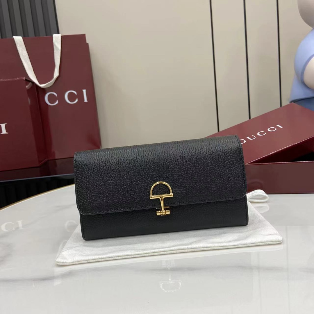 Gucci Softbit Continental Wallet - FashionPlug