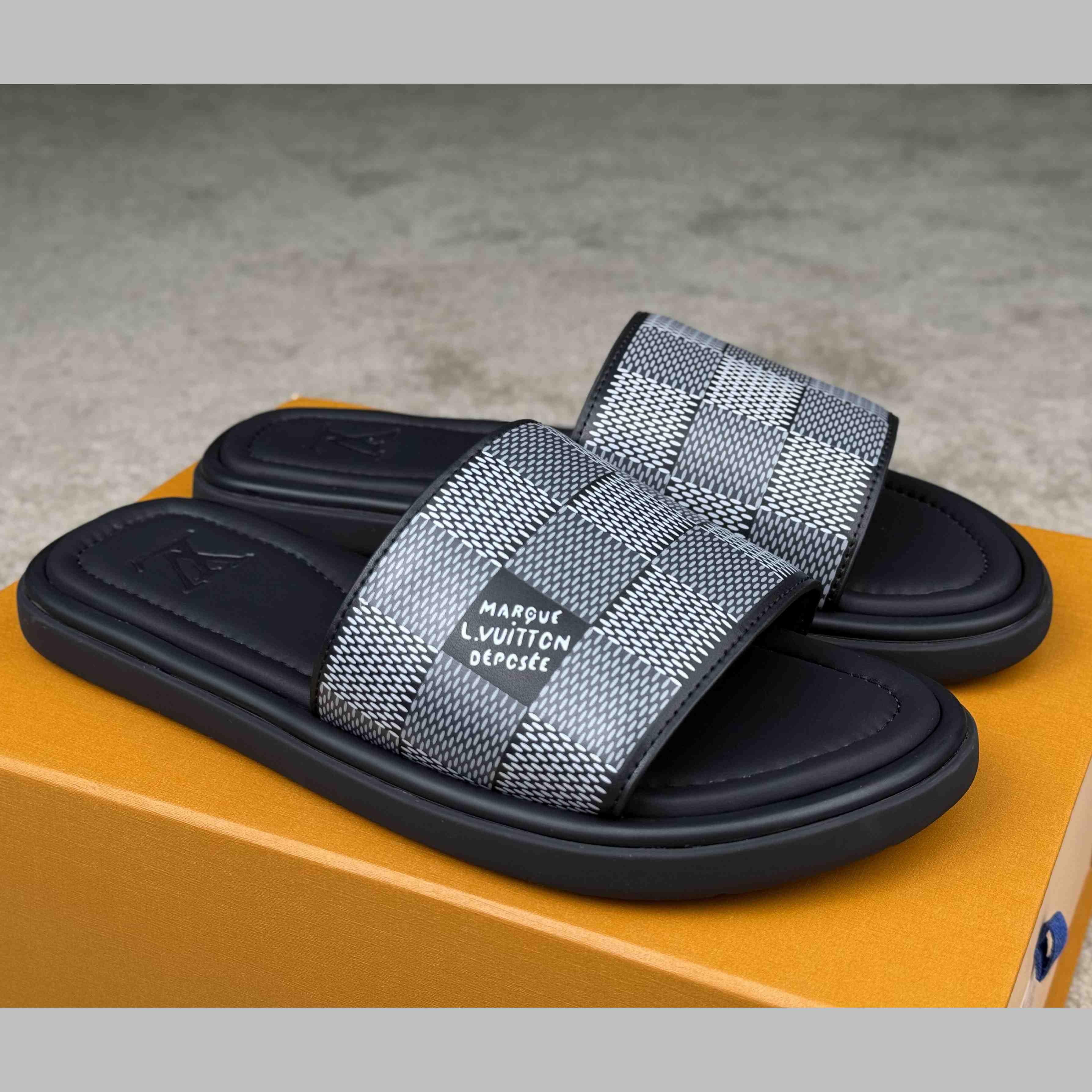 Louis Vuitton LV Venice Mule   - FashionPlug