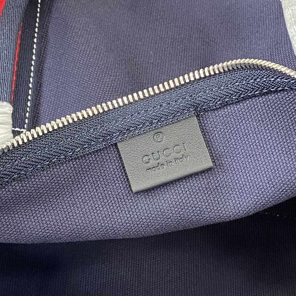 Gucci Large Printed Canvas Duffle Bag - FashionPlug